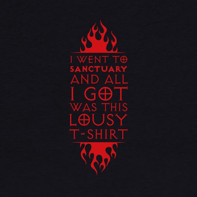 I went to Sanctuary (Sweet Red) by demonigote